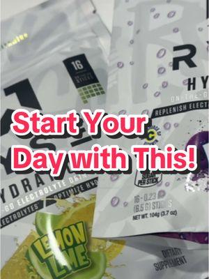 Start Your day with this, Stay Hydrated this year! Invest in some electrolytes 🤝  #gymhelp #workoutforbeginners #electrolytes #supplement #rysesupps #fyp #gymtipsforbeginners #GymTok 