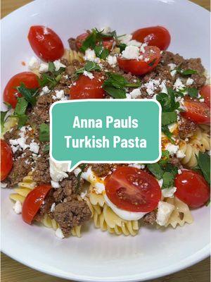 The viral Turkish pasta did not disappoint 🤌🏼🔥 #annapaul #annapaulpasta #turkishpasta #viralpasta #viralturkishpasta #DinnerIdeas #wegotfoodathome 