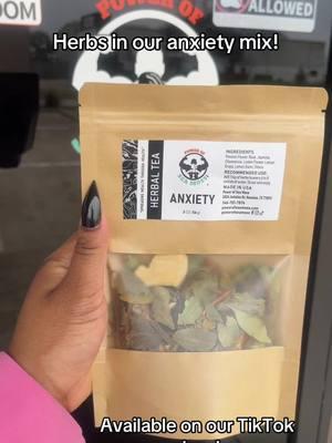 #herbsforanxiety #fyp #powerofseamoss 