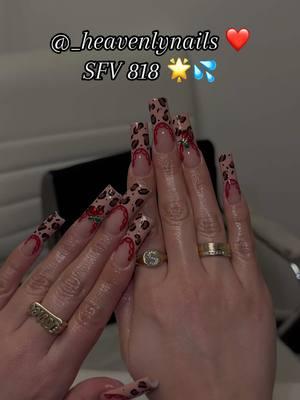 🐆🍒❤️‍🔥✨ #leopardprint  #prettynails #cutenails #longnails #xlnails #acrylicnailsdesign #acrylic #acrylicnails #fyp #fy #foryoupage #fypシ #glossynails #cherrynails #printnails #nailvids #sfv #sfvalley #sfvnailtech #818nails #nails #nailtech #lanailtech 