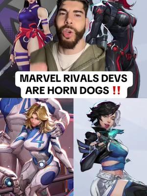 Why is every character like this tho 😭 #marvelrivals #marvel #mcu #gaming #marveltok #mcutok #invisiblewoman #suestorm #blackwidow #lunasnow #psylocke #squirrelgirl #fyp