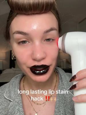 sleep in your lip stain!! i swear by this hack, you’ll wake up feeling so pretty 😋 #lipstain #lipstainviral #lipstains #highmaintenance 