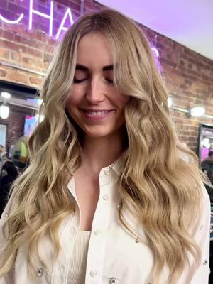 Andrea has trusted me with her hair for about 8 years now! Our goal is always a brighter natural ash while still keeping her hair as healthy as possible. (Note: I will not work on extensions that weren’t installed at my salon.) #haircolor #blonde #POV #playbyplay #fypage @Cha Cha’s Salon 