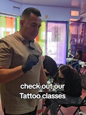 follow our Instagram to join our tattoo classes #tattooapprentices #tattooapprenticeship  #tattooschool #learntotattoo  #tattoo101 #tattooclass #tattooclasses #artist  #artistsoftiktok  #learningtattoo  #tattoobeginner  