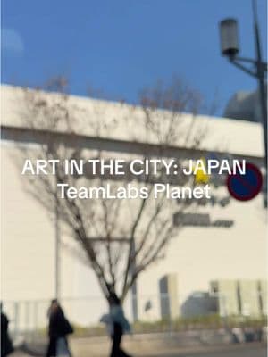 Art in the City! #art #fyp #japan #teamlabplanets 