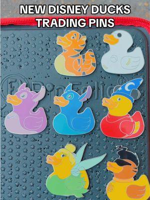 So happy! #disneyducks #disneyrubberducks #rubberducktradingpins #disneytradingpins #disneyparks #disneyworld #epcot #rubberduckpins #newdisneypins 