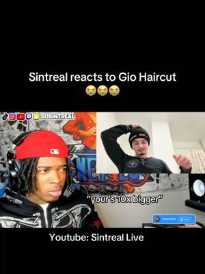 Gio Haircut 💀 (youtube: Sintreal Live) #fyp #viral #killsmartyr #gio #badbishlilyedit #badbishlily #sosintreal #foryou @sosintreal 