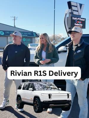 Delivering this perfect Rivian R1S for an old friend! Every detail counts! #carsales #EVauto #rivian #cardealership #fyp #utah #foryoupage