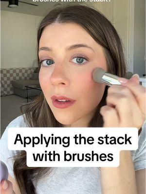 Replying to @Bryler<3 Yes absolutely! Here are some of my favorite ways to use brushes with the stack… #subtlstack #subtltips #simplemakeup #easymakeup #onthegomakeup 