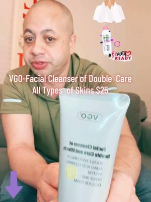 VGO-Facial Cleanser of Double  Care  All Types  of Skins $25#foryourpage #tiktokviral #tiktoknepal🇳🇵 #tiktokusa🇺🇸 #tiktokworld #LIVEhighlights #LIVE #TikTokShopCyberMonday #christmastiktok #holidaydeals #newyersdeal #facialcleansers #facewashproducts #vgoskincare #vgofacialclaenserdoublecareandeffect #vgofacialcleanserr #vgofacialcleancer #dvohealth @VGO_SkinCare @VGOBeautyShop @VGO Beauty @VGOFacial care @DVO Health 