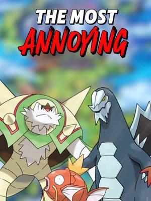 The Most ANNOYING Pokemon from Each Region! #pokemon #gaming #anime #kanto #johto #hoenn #sinnoh #snorlax #charizard #ashketchum #galar #scarletandviolet 