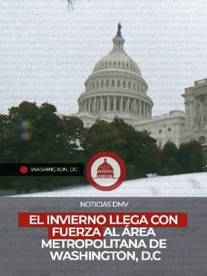 🔴𝗪𝗔𝗦𝗛𝗜𝗡𝗚𝗧𝗢𝗡, 𝗗𝗖 | El invierno llega con fuerza al área metropolitana de Washington, D.C, tormentas invernales y temperaturas árticas marcan el inicio de 2025. #noticiasdmv #nieve #alertadeltiempo #eashingtondc #maryland #virginia #sistemadetormentas