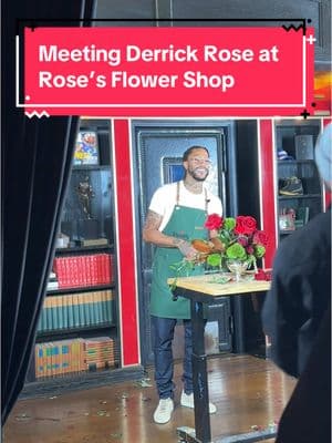 I’ll take a dozen (Derrick) roses, please 🌹#derrickrose #drose #bulls #rose #flowershop #flowers @Caitlin | MLB Baseball Comedy 