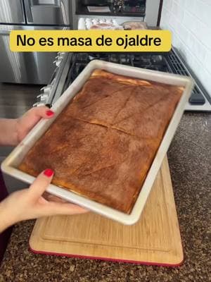 Esta masa no es de ojaldre si tu la has utilizado para este churro cheesecake dejame saver en los comentarios para aprender #churrocheesecake #fyp 