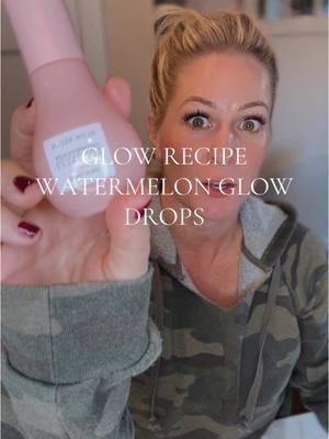 These @Glow Recipe Watermelon glow drops are so stunning! #glowrecipe #glowdrops #tintedglow #skincare 