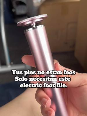 Este electric foot file te va a salvar mucho dinero! #callus #callusremoval #tiktokshopfinds#electricfootfile 