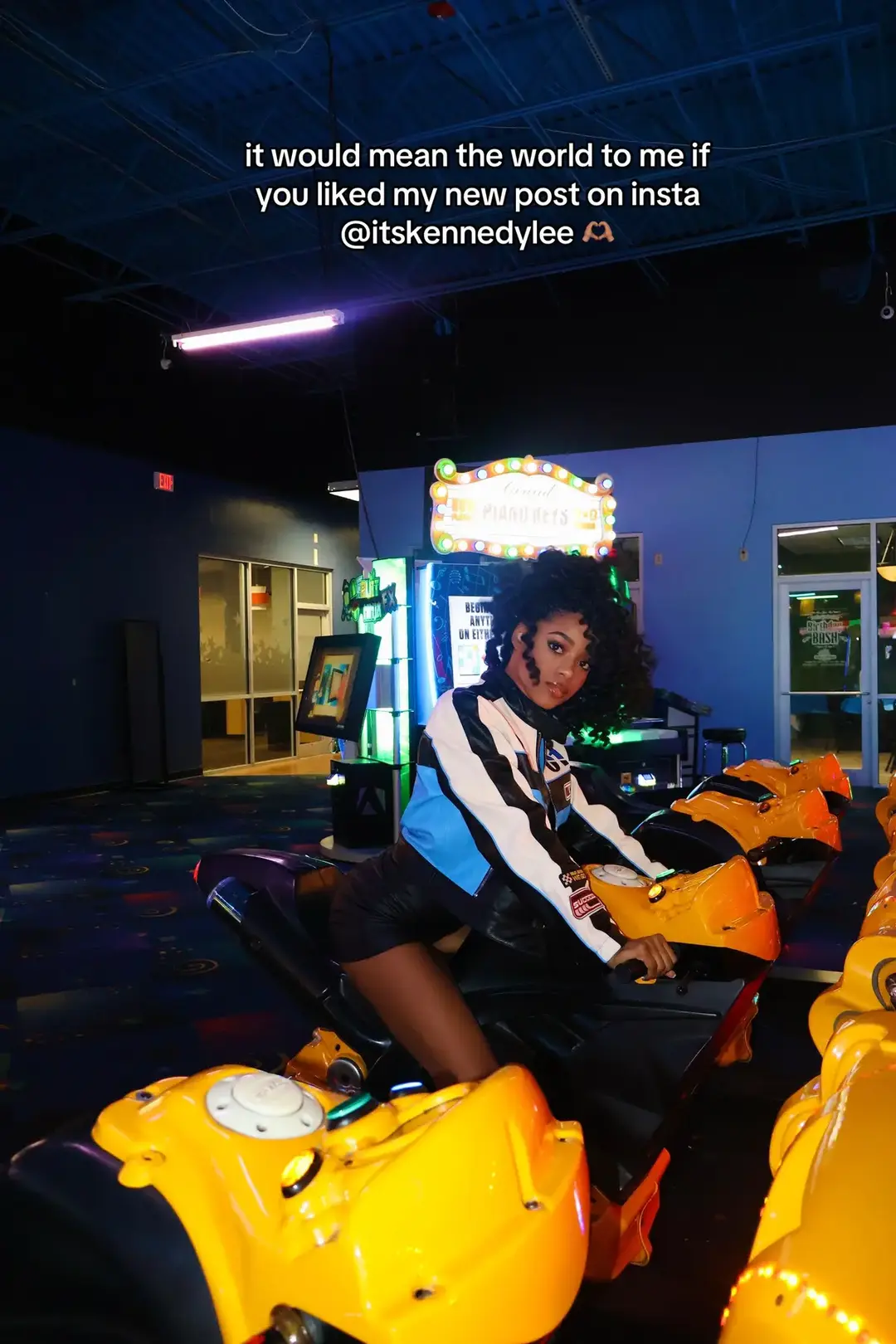 thank you guys so much ☺️🫶🏽 #arcadepics #photoshoot #viral #trending #arcade #atl #atlmodels #atlgirls #instagrampics #fyp