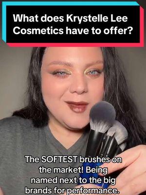 We have the softest brushes on the market and being labeled as good as all the viral brands you know among your creators! #bestmakeupbrushes #softestmakeupbrushes #krystelleleecosmetics 