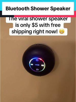 I’m definitely buying more while it’s this cheap! #showerspeaker #bluetoothshowerspeaker 