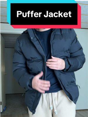 Winter puffer jacket #pufferjacket #winterjacket #jacketformen #tiktokshopyearendsale #tiktokshoplastchance #tiktokshopnewyearnewaura 