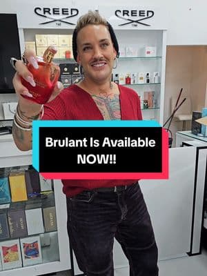 Brulant is NOW available on the Ainash website! There are limited units tonight. Go go go! #fragrancelover #fragranceoftheday #ainashperfumes #danielrene 