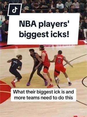 NBA players' biggest icks! #fyp #foryou #lebron #nets #anthonyedwards #joelembiid #fredvanfleet #paulgeorge #ivicazubac #NBA