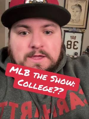 Would you like to see college baseball in MLB the Show 25? #MLBtheShow25 #mlbtheshow #gaming #baseball #GamingOnTikTok #nutzypoo #MLB 