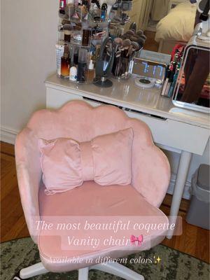 #petalvanitychair #vanitychair #TikTokShop #coquette #coquettevanitychair #girlies #fyp #paratipage #rachelld19 