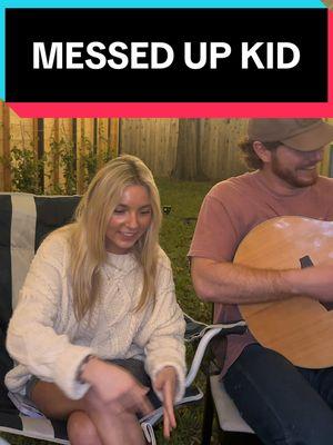 ‘messed up kid’ w/ @kallie karr @gracelillies #tylerchilders #messedupkid #cover