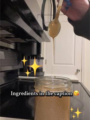 She gives ✨main character✨ #coffeetiktok #athome #starbucks #carmelbruleelatte #fyp #DIY  1 cup brown sugar  1 cup water 💦  14oz can sweetened condensed milk  2 tsp vanilla extract  1 tsp salt 🧂   