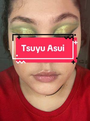 Tsuyu Asui #tsuyuasui #myheroacademia #myheroacademiamakeup #makeup #fyp #foryoupage #eyeahadowtutorial #eyeshadow 