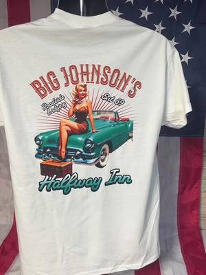 Big Johnson’s halfway inn t shirt #funnyshirtsayings #funnyshirt #funshirts #adulthumor 