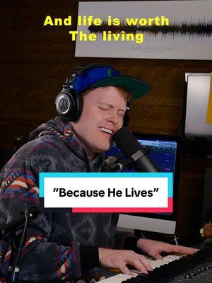 Had someone ask me earlier how to stay positive during tougher circumstances. This song immediately came to mind! I have nothing to hope in as far as ‘I’ go…. That is for sure… But every time I think: “HE LIVES,” it gives me confidence, peace, and purpose, no matter what my circumstance is! Send this to someone to encourage them: “Because He lives, I can face tomorrow!”  #becausehelives #purpose #confidence #peace #jesusmusic #christianmusic #encouragement #christiantiktok 