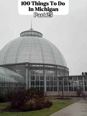 100 Things To Do In Michigan: Check out the Belle Isle Conservatory  This is free to the public and a great spot to see some exotic plants from all around the world. #michiganfoodie #michiganthingstodo #thingstodoinmichigan #michiganthings #familyactivities #belleisledetroit #belleisle #belleisleconservatory #thingstodoinmichigan #thingstodoinmi #thingstodoindetroit 