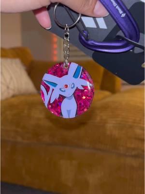 This was my first time making keychains and I am so proud of how they came out! Maybe more Pokémon keychains are in my future?  #diychristmascrafts 