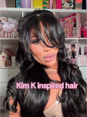 2nd install with @Recoolhair @Recool Hair  and the hair done did it again 😍😍😍 wow im actually obsessed!  #kimkardashian #kim#makeup #wig #wiginstall #wigtutorial #wigtok #wiginfluencer #wigstyling #celebrityhairstylist #celebrityhairstyle #fyp #gluelesswig 