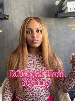 @bgmgirlhairofficial rown Highlight Kinky Straight Wear Go 6x4 Lace Closure 180% Color Glueless Wig  . #TikTokShopHolidayHaul  #ShopVideoCarnival #TikTokShopYearEndSale  #bgmgirlwig #brownhighlight #bgmgirlhair #yakistraightwig  #straightwig #coloredwig #brownwig #kinkystraightwig #brownhighlightwig #byebyeknotswig     #wiginstall #wiginfluencer #closurewig  #wigtutorial #humanhair #middlepart #softcurls 