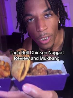 Taco Bell Chicken Nuggets Review + Mukbang. Just know yall can redeem yourselves, I’m just mad I didn’t get my sauce. #tacobell #tacobellmukbang #tacobellreview #tacobellchicken #tacobellchickennuggets #tacobellwings #chickfila #chickennuggets #michelangeloparker #mikeyglobal #mikeyyyglobal 