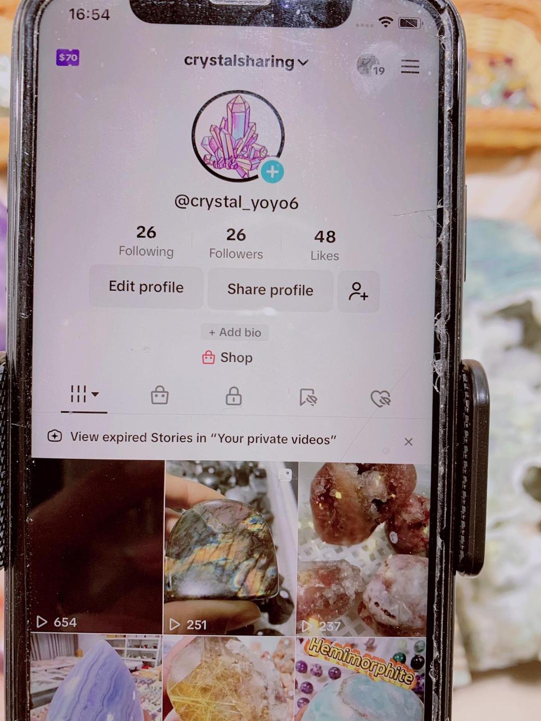 My dear friends, Carrie will be on this live channel, same time, welcome back here if you want to see me again🥰🥰 #crystals #crystalforsale #crystalshop