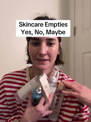 End of 2024 skincare empties.  #skincareempties #skincarereview #koreanskincareproducts #projectpan #emptiesreview #emptiesskincare 