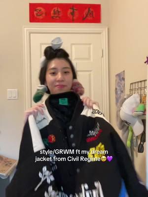 @Civil Regime this jacket is so iconic I’m gonna miss the Star Wars collection <33 #starwars #fitcheck #styling #racerjacket #aesthetic #grwm 