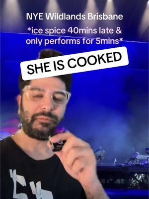 Ice spice fans have had about enough of her #IceSpice #Wildlands #Festival #Performance #Music