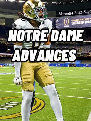 NOTRE DAME DOMINATED Georgia in the Sugar Bowl! #college #football #sports #notredame #georgia #rileyleonard #jeremiyahlove #jadengreathouse #marcusfreeman #gunnerstockton #carsonbeck #kirbysmart #sugarbowl 