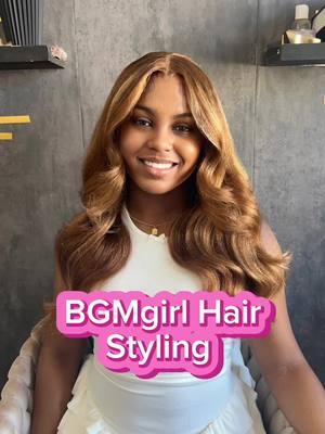 @bgmgirlhairofficial rown Highlight Kinky Straight Wear Go 6x4 Lace Closure 180% Color Glueless Wig  . #TikTokShopHolidayHaul  #ShopVideoCarnival #TikTokShopYearEndSale  #bgmgirlwig #brownhighlight #bgmgirlhair #yakistraightwig  #straightwig #coloredwig #brownwig #kinkystraightwig #brownhighlightwig #byebyeknotswig     #wiginstall #wiginfluencer #closurewig  #wigtutorial #humanhair #middlepart #softcurls 