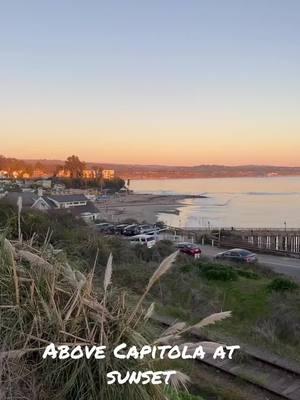 I will never understand the people who complain about this stop and go commute. Then pull over and watch the sun ends its work day. #grateful #lovewhereyoulive #capitolabeach 