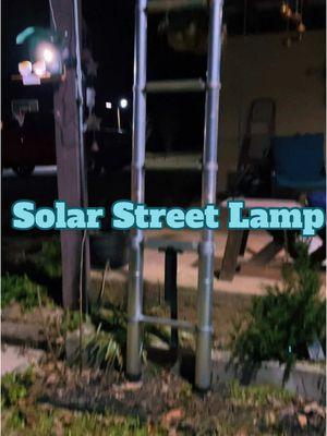 @solar street lamp #dusktilldawn #remote #timeseting #led #solar #solarstreetlight #allnightsolarlight #automode 