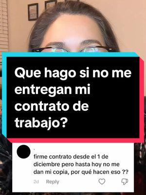 Que sucede si no me dan copia de mi contrato de trabajo? Como podría saber si son desnaturalizados para demandar? #abogada #abogadalaboralista #beneficiossociales #regimenprivado#regimenpublico