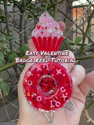 New Year, New Tutorials ✨ Let’s jump right in with two new Valentine designs you can easily make Zindee link in Bio, grab your acrylic blanks there Glitter from @itsprettypersonal.com use code KThill for a discount at checkout ✨ #zindee #zindeezombie #craft #crafty #DIY #howto #tutorial #uvresin #ccdiy #itsprettypersonal #cricut #cricutprojects #cricutmade #valentine #ValentinesDay #valentinesdaycraft #crafters #craftersoftiktok #craftersgonnacraft #badgereel #badgereelsoftiktok #badgereelmaker #badgereeltutorial #cupcake #donut 