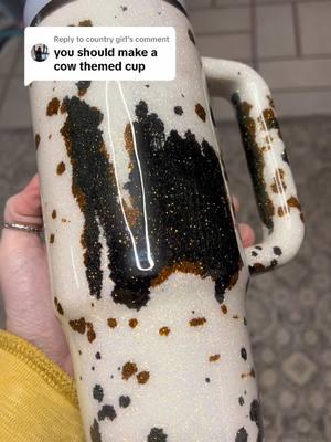 Replying to @country girl we do #30oz #30ozquencher #stanley #custom #StanleyCup #stanleytumbler #tumbler #tumblersoftiktok #cowhidestanley #cowhide #cowprint #western #boho #punchy #cowgirl #westernfashion #fyp #skinny #30ozskinny #30ozskinnnytumbler #40oz #40ozquencher #custom #westernstyle #westerninfluencer 