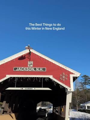 This hidden gem is the dreamiest winter spot in New England ❄️ The Best things to do this winter in New England | For the best winter activities go ice skating at Nestlenook Farm, the most picturesque winter wonderland in Jackson New Hampshire!  There is nothing quite like ice skating in New England, but you can also grab a warm hot chocolate and warm up by the fires in their cute little gazebos. This is such a cozy winter getaway. Have you been? Follow along for the best things to do in New England and beyond! #winterwonderland #newengland #IceSkating #newenglandwinter #winter #jacksonnh #nestlenookfarm #newenglandtravel #newhampshire #travel #thingstodo #boston #bostoninfluencer #tiktoktravel 